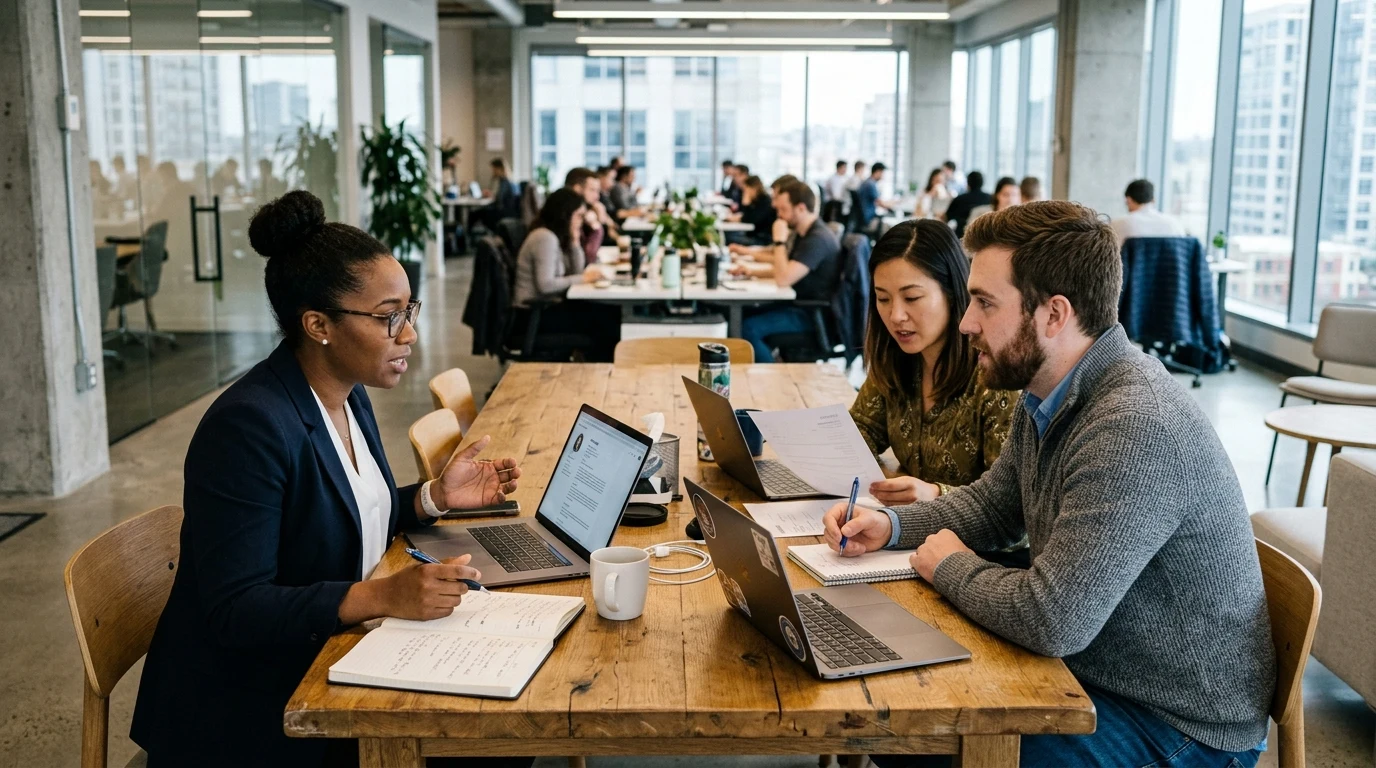 Technical recruiters and talent advisors conducting structured candidate evaluation and talent mapping